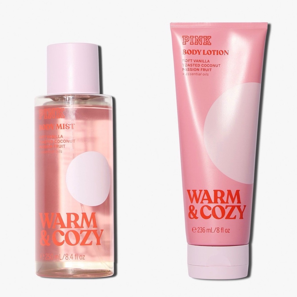 VS PINK Body Care Victoria’s Secret Warm and Cozy Lotion Spray Full Size NIB